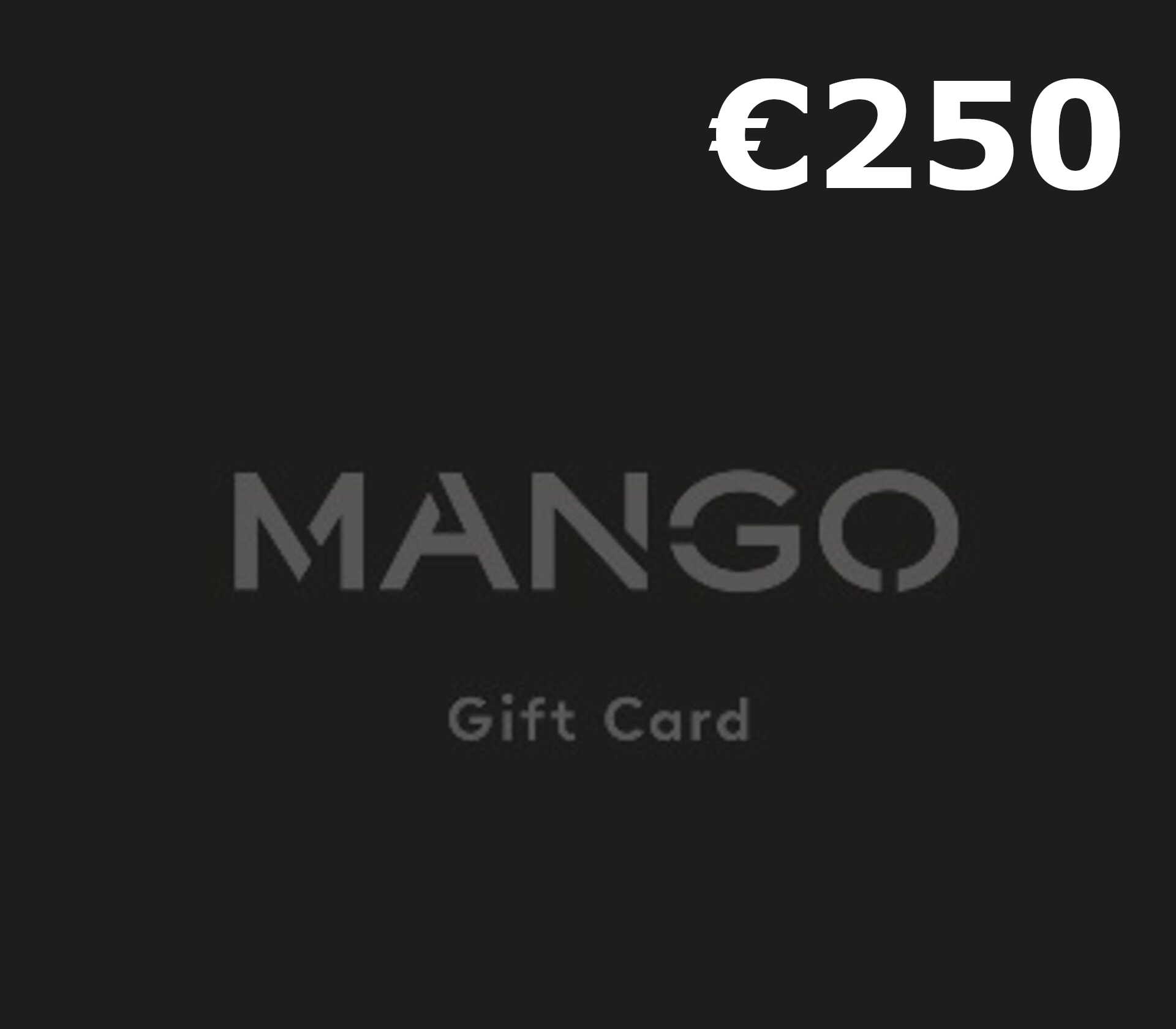Mango €250 Gift Card PT