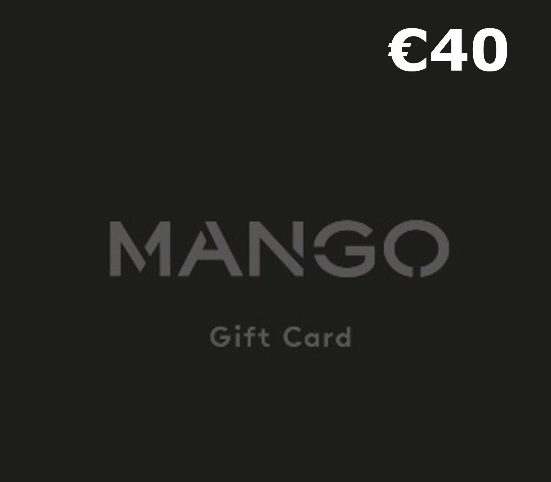 Mango €40 Подарочная карта DE