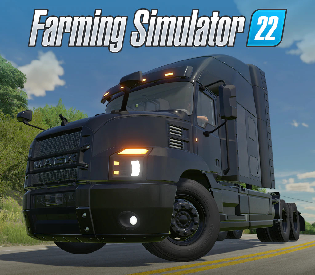 Farming Simulator 22 - Mack Trucks Black Anthem DLC EU PS4 Ключ