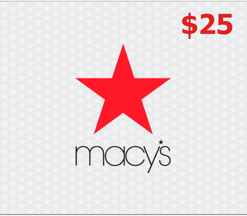 Macys $25 Подарочная карта US