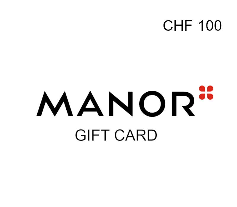 Manor CHF 100 Gift Card CH