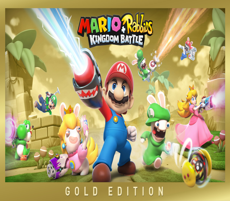 Mario + Rabbids Kingdom Battle Gold-издание EU Nintendo Switch Ключ