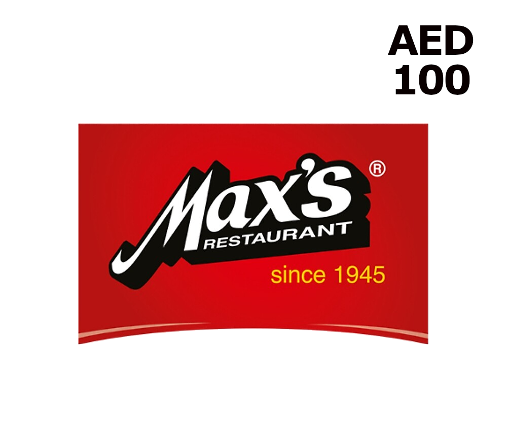 Max's Restaurant 100 AED Подарочная карта AE