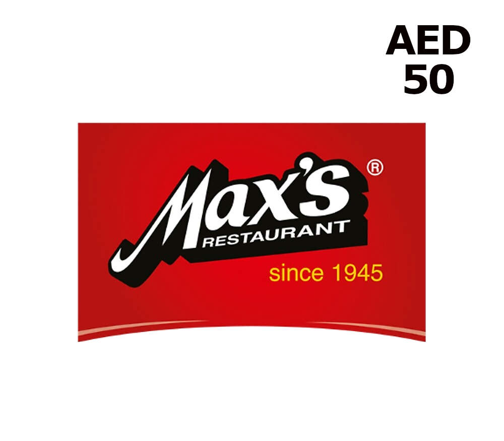 Max's Restaurant 50 AED Подарочная карта AE