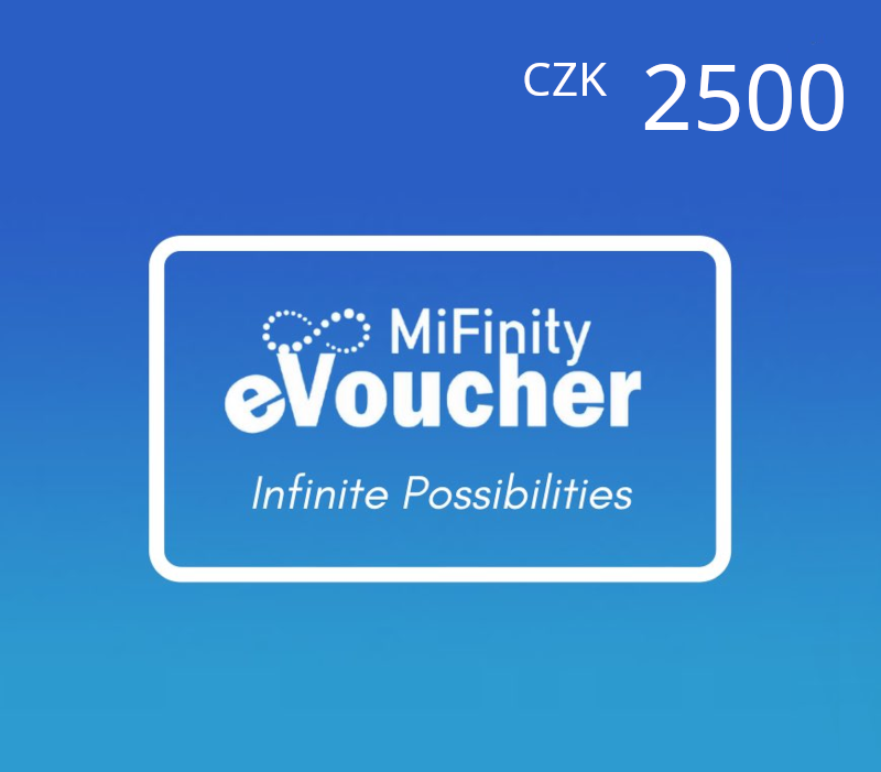 Mifinity eVoucher CZK 2500 CZ