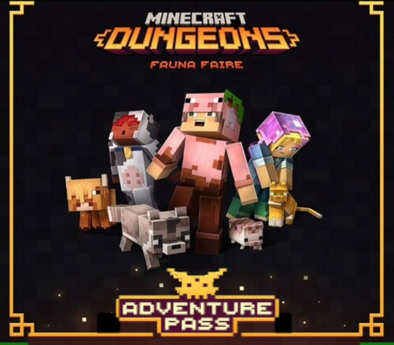 Minecraft Dungeons - Fauna Faire Adventure Pass DLC Windows 10 Ключ
