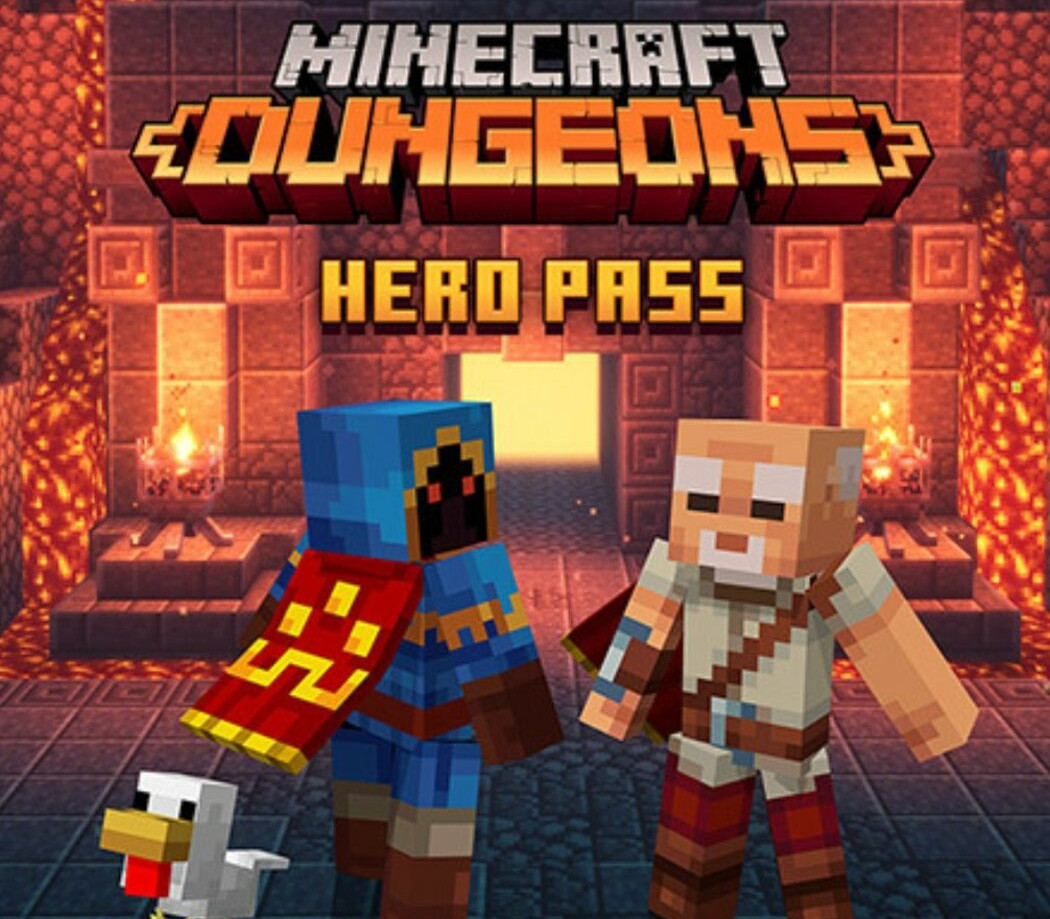 Minecraft Dungeons - Hero Pass Апгрейд DLC XBOX One Ключ