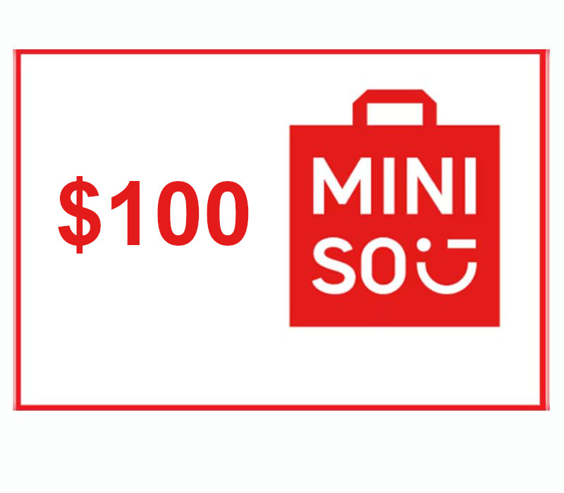 Miniso SGD 100 Подарочная карта SG