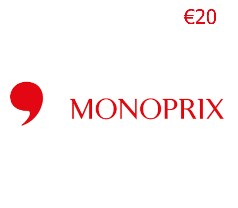 Monoprix €20 Подарочная карта FR