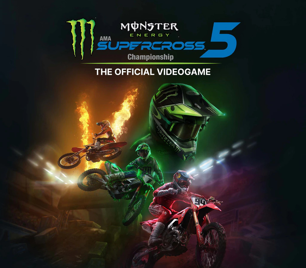 Monster Energy Supercross 5 - The Official Videogame AR XBOX One / Xbox Series X|S Ключ