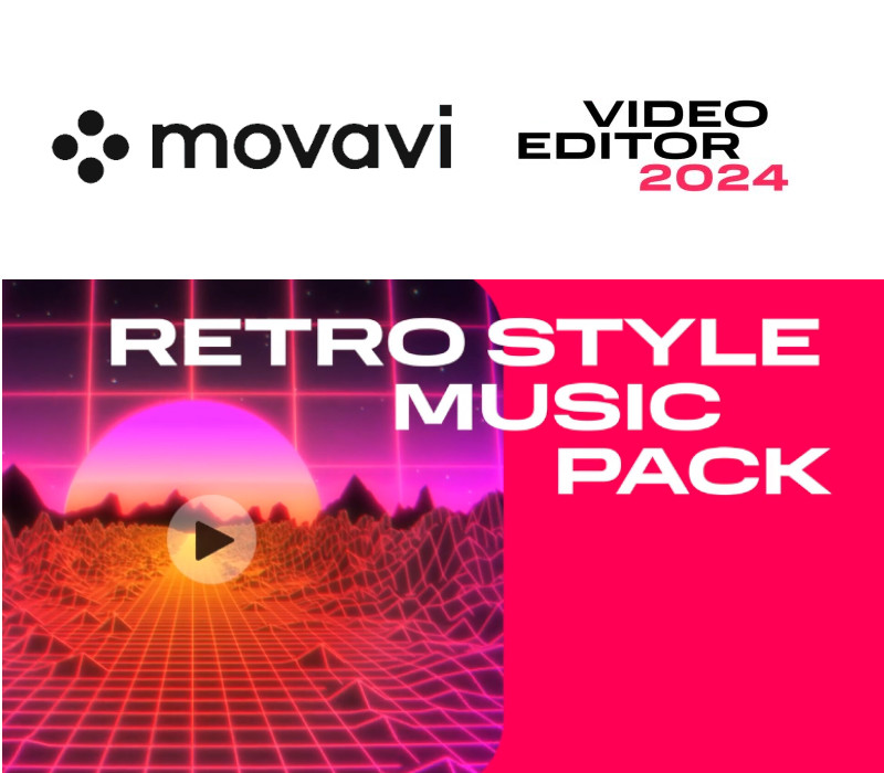 Movavi Video Editor 2024 - Retro Style Music Pack DLC Steam Ключ