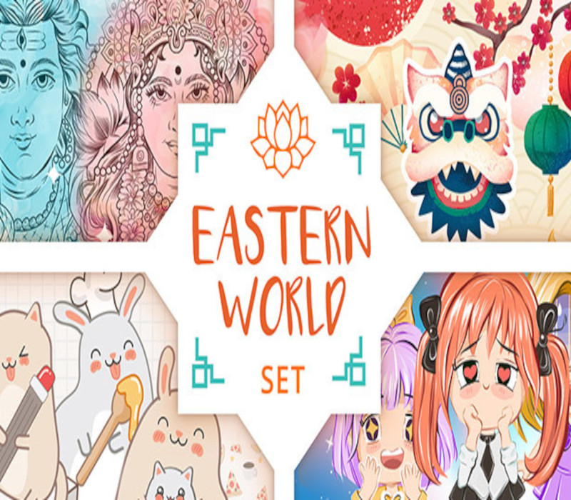 Movavi Video Editor Plus 2022 - Eastern World Set DLC Steam Ключ