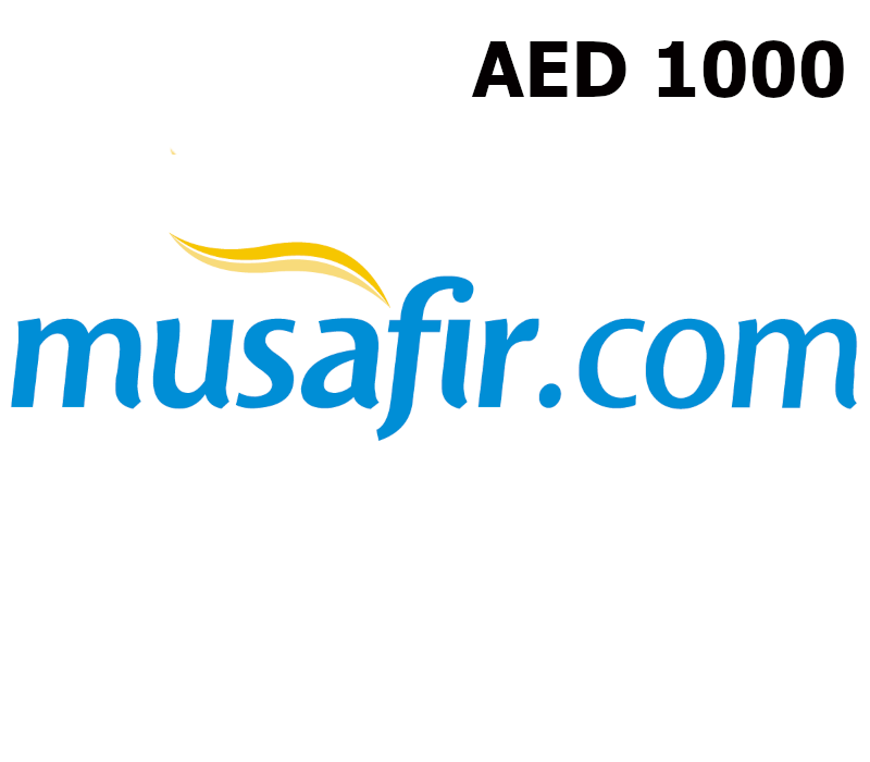 Musafir.com 1000 AED Подарочная карта AE