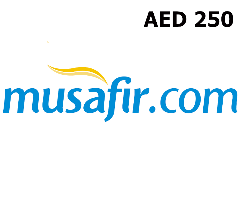 Musafir.com 250 AED Подарочная карта AE
