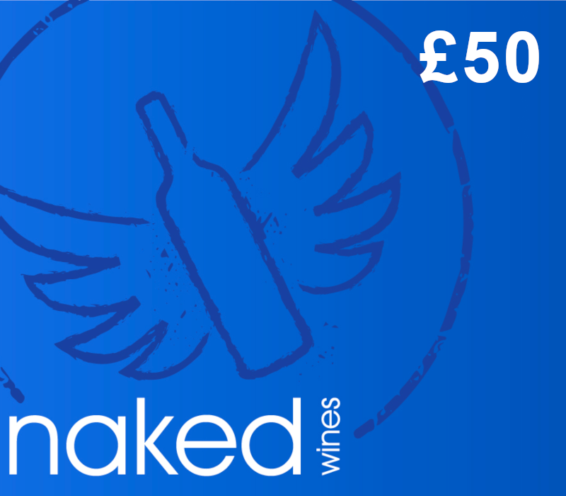 Naked Wines £50 Подарочная карта UK