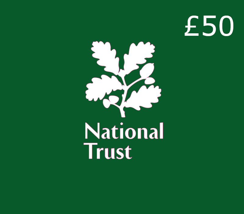 National Trust £50 Подарочная карта UK