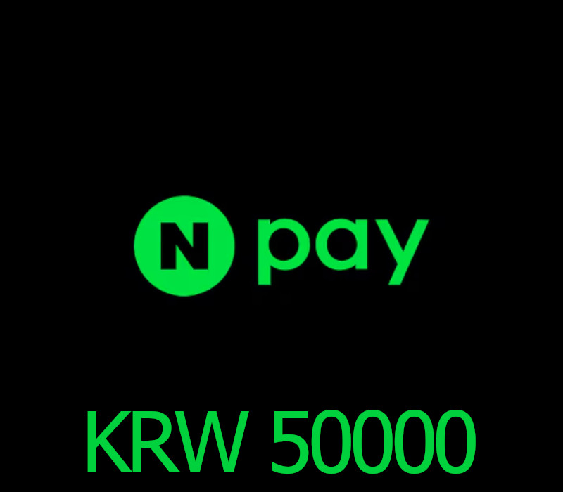 Naver Pay 50000 KRW Подарочная карта KR