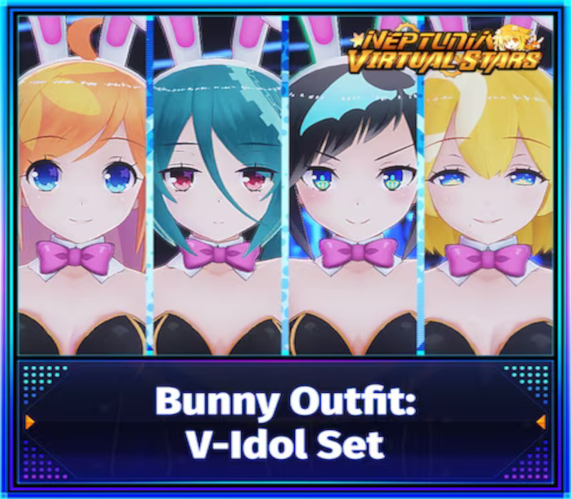 Neptunia Virtual Stars - Bunny Outfit: V-Idol Set DLC PC Steam Ключ