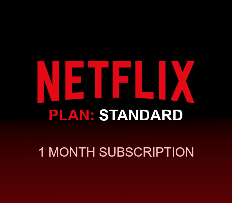 Netflix - 1 month Standard Plan Subscription Аккаунт