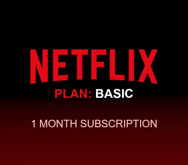 Netflix - 1 month Basic Plan Subscription Аккаунт