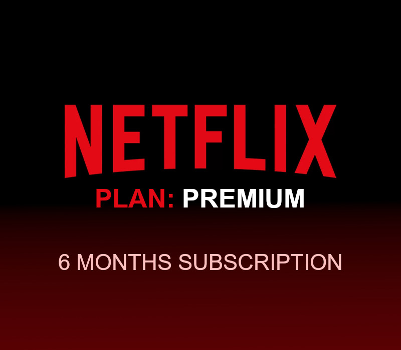 Netflix - 6 мес. Premium Plan Subscription Аккаунт