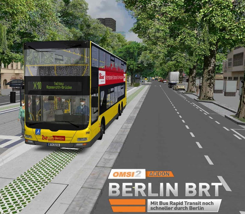 OMSI 2 - Berlin BRT Add-On Steam Альтергифт