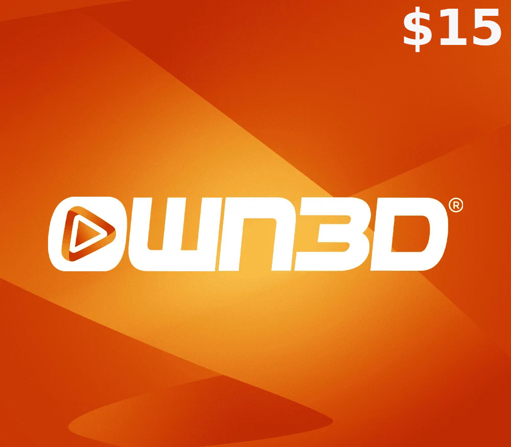 OWN3D.tv $15 Подарочная карта