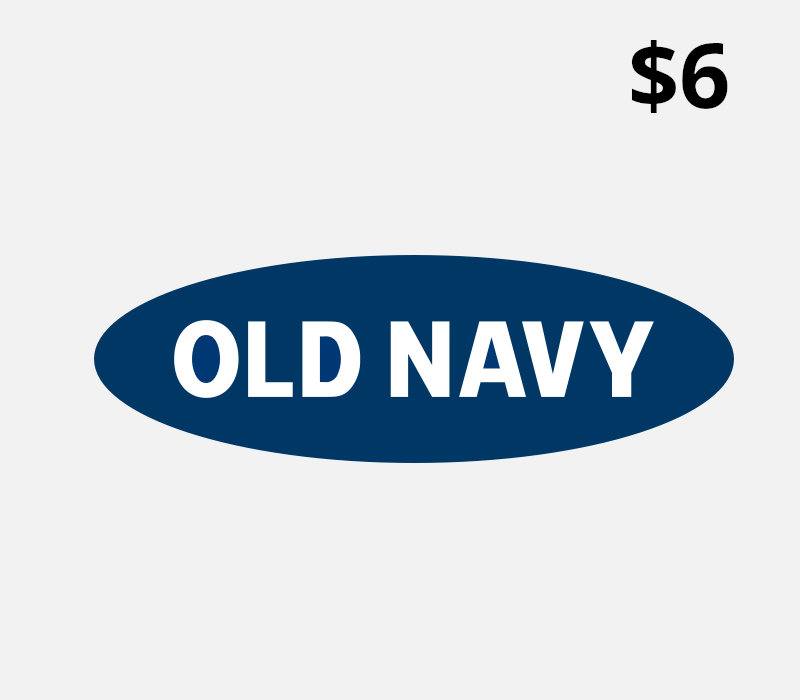 Old Navy $6 Подарочная карта US