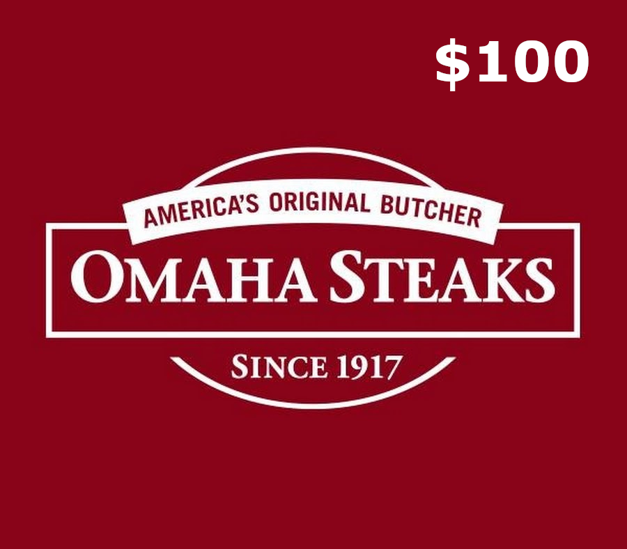 Omaha Steaks $100 Подарочная карта US