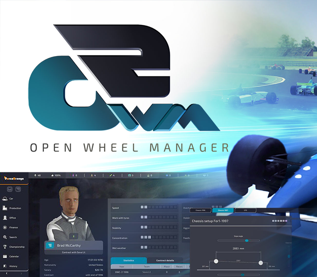 Open Wheel Manager 2 Steam Ключ
