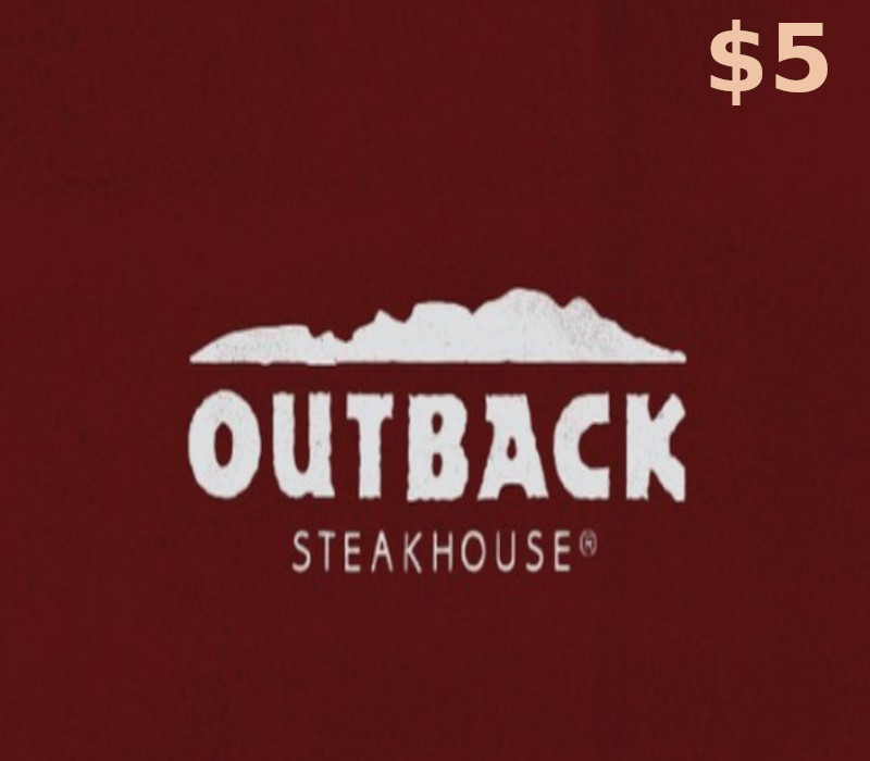 Outback Steakhouse $5 Подарочная карта US