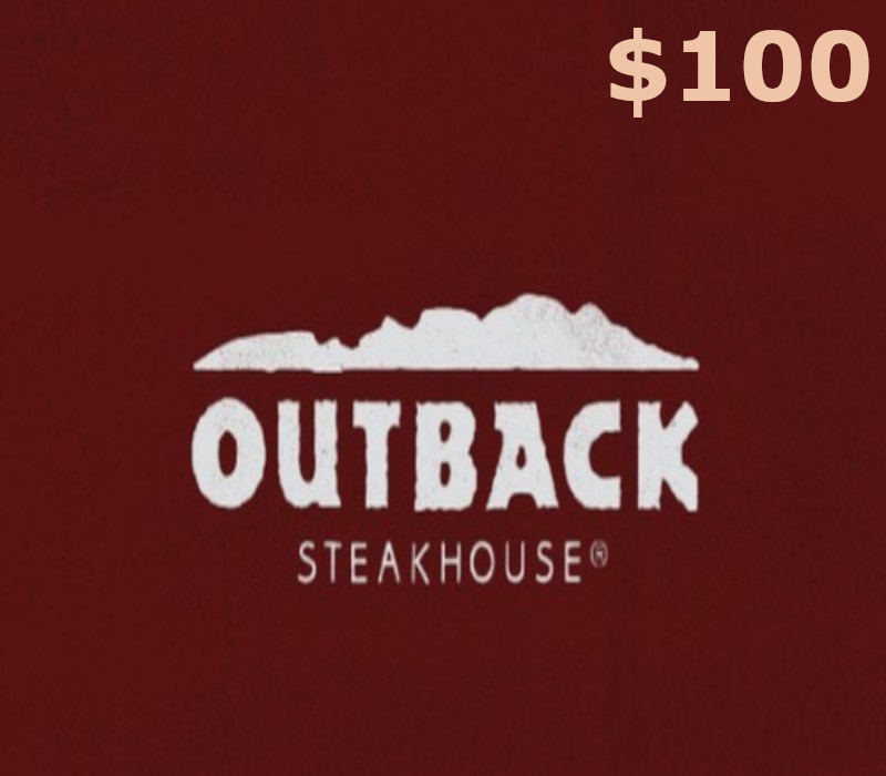 Outback Steakhouse $100 Подарочная карта US