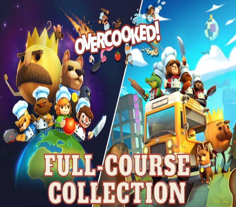Overcooked: The Full-Course Коллекция Steam Ключ