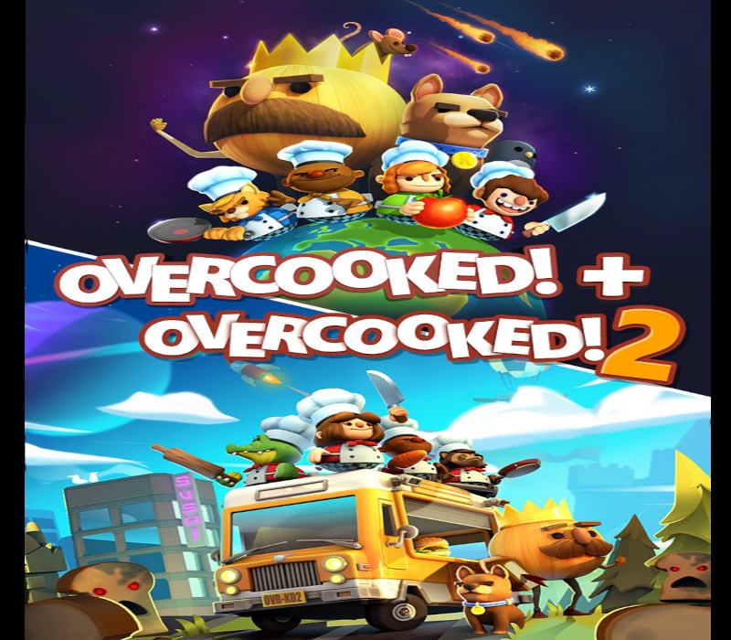 Overcooked! + Overcooked! 2 EU XBOX One Ключ