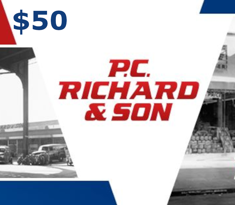P.C. Richard and Son $50 Подарочная карта US