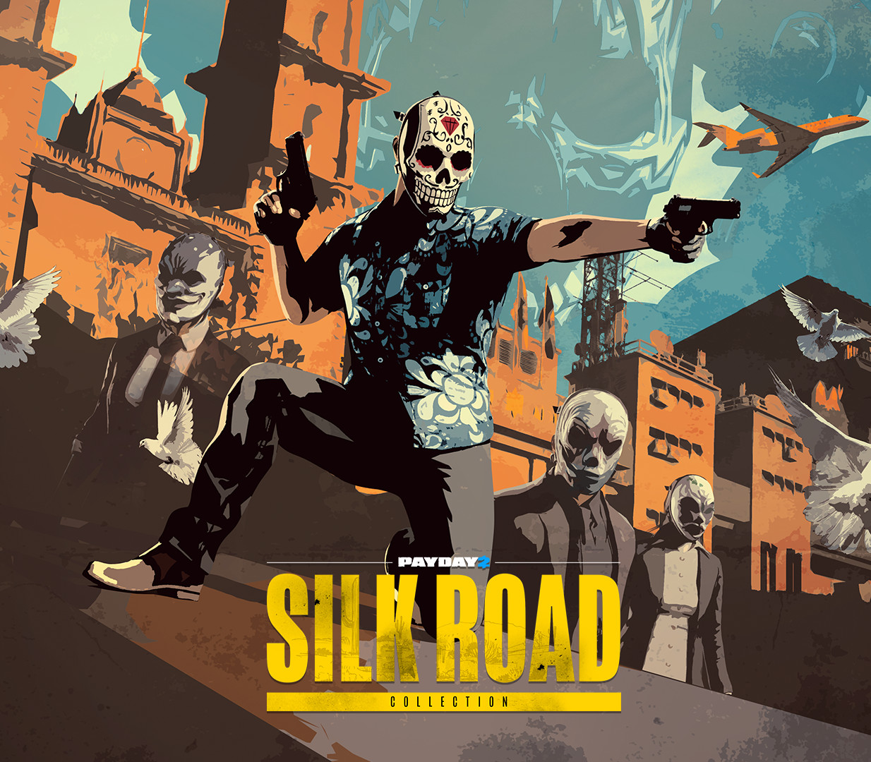 PAYDAY 2: Silk Road Коллекция RoW Steam Ключ