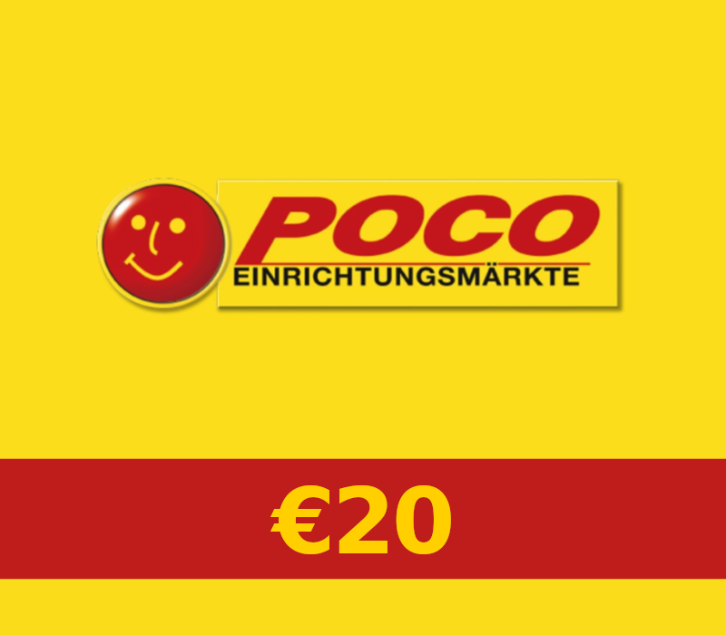 POCO €20 Подарочная карта DE