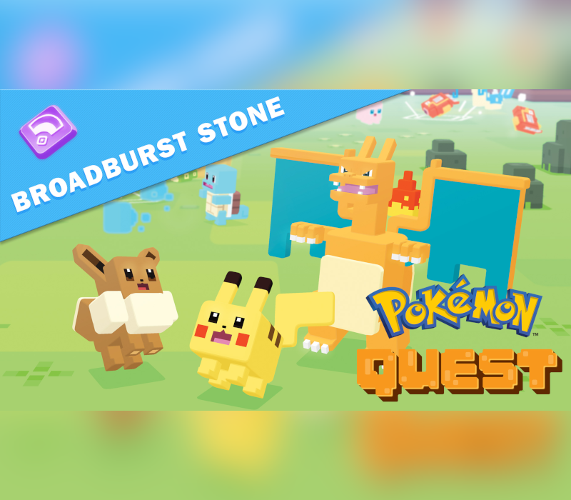 Pokemon Quest - Broadburst Stone DLC EU Nintendo Switch Ключ