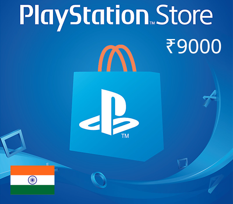 PlayStation Network INR 9000 Подарочная карта IN