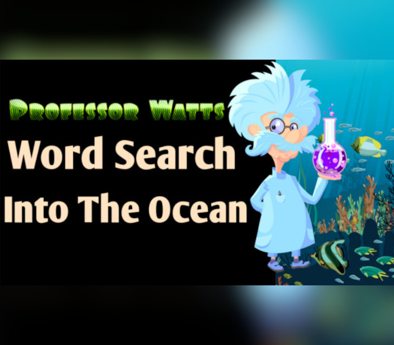 Professor Watts Word Search: Into The Ocean Steam Ключ
