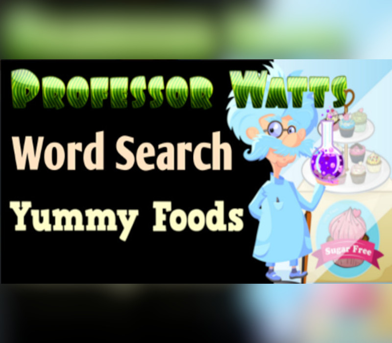 Professor Watts Word Search: Yummy Foods Steam Ключ