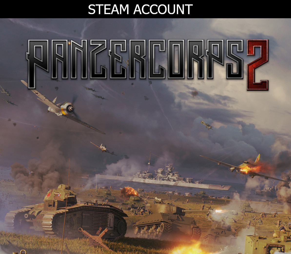 Panzer Corps 2 Steam Аккаунт