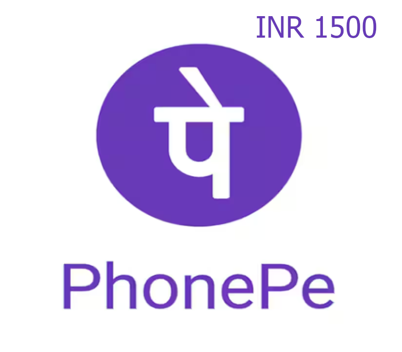 PhonePe 1500 INR Подарочная карта IN
