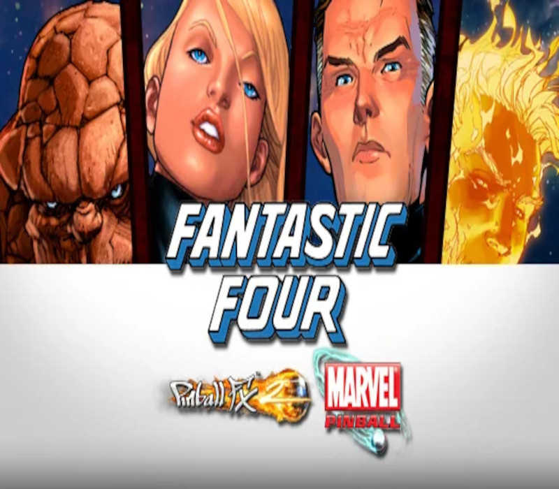Pinball FX2 - Fantastic Four Table DLC Steam Ключ