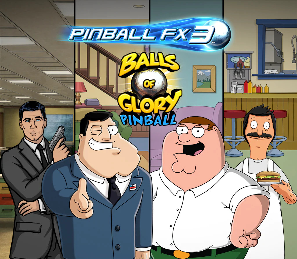 Pinball FX3 - Balls of Glory Pinball DLC Steam Ключ