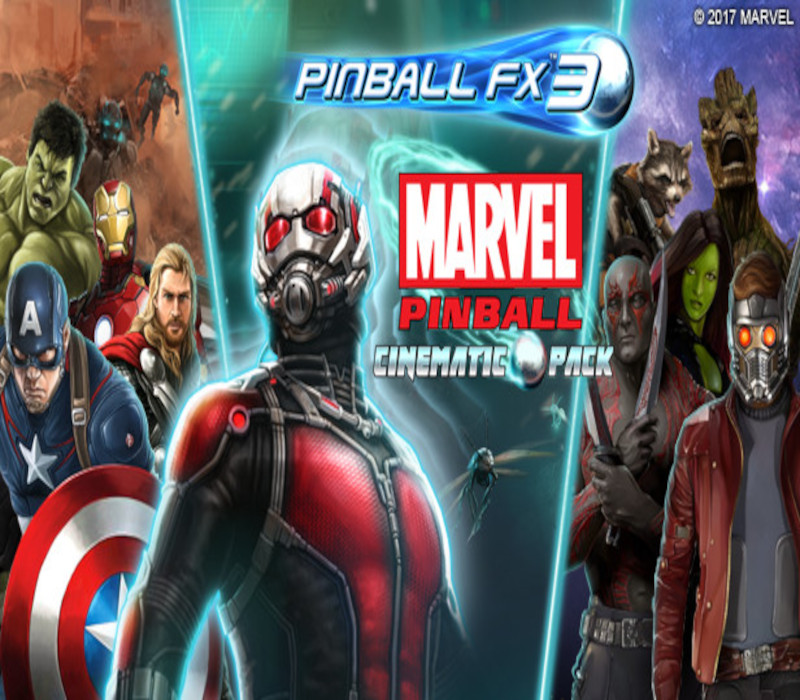 Pinball FX3 - Marvel Pinball - Cinematic Pack DLC Steam Ключ