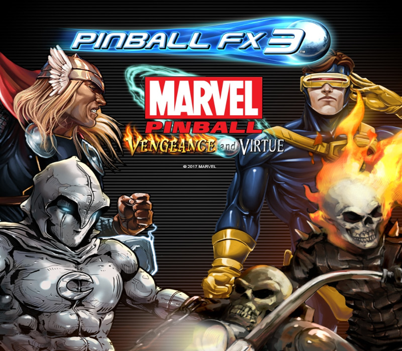 Pinball FX3 - Marvel Pinball - Vengeance and Virtue Pack DLC Steam Ключ