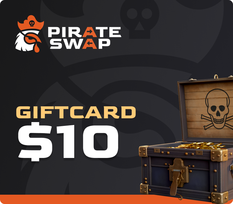 PirateSwap $10 Подарочная карта