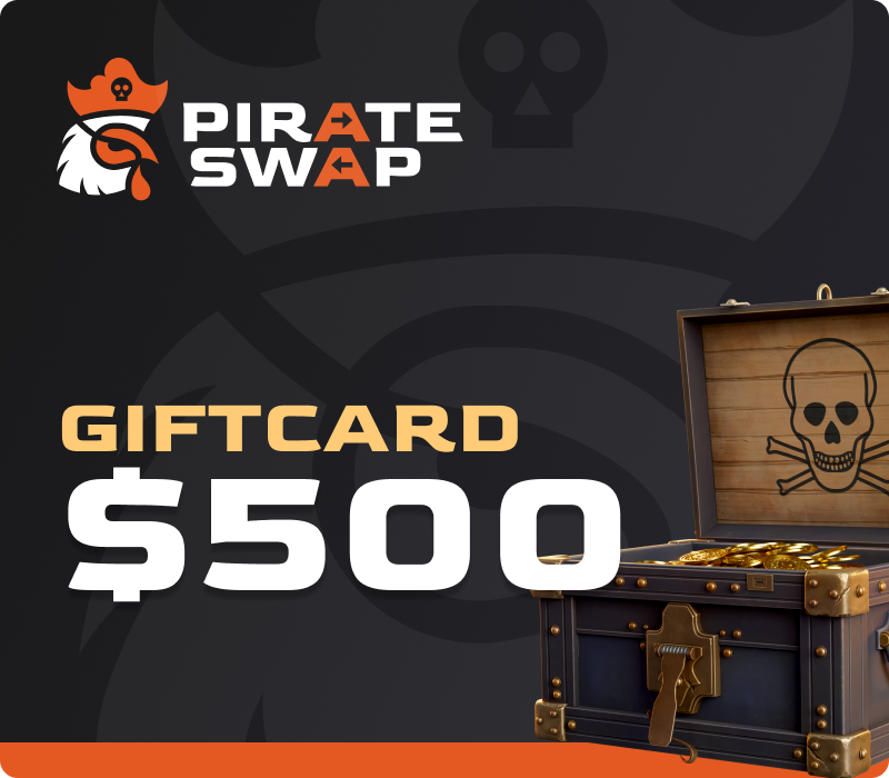 PirateSwap $500 Подарочная карта