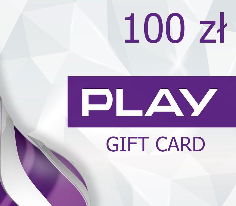 PLAY 100 zł Подарочная карта PL